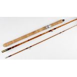 Fine James Aspindales & Sons Redditch Dalesman Series "The Kennetdale Perfection" split cane rod -