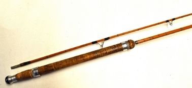 Hardy brook spinning rod - "The 6lb Hardy Wanless" 7ft 2pc palakona - ser. no. E98577, some wear