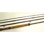 Vision travel fly rod - Switch model 10ft 11in 4pc , line7# wt 26g, with anodised screw locking reel