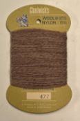 Chadwick's Wool - a card of 477 wool in as new condition
