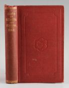 Idle, Christopher - "Hints On Shooting and Fishing" London 1868, 2nd Ed, original red cloth