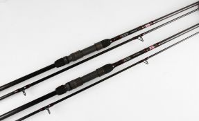 Fine Pair of Alan Riddell Custom Built Harrison Ballista Carp, Pike, Zander rods - 11ft 2pc