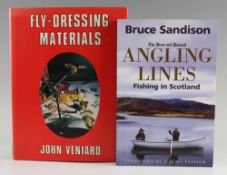 Sanderson, Bruce signed - "Press and Journal Angling Lines-Fishing in Scotland" published 2009 in