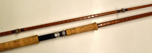 Fine Oliver's of Knebworth Made in England hand built MK. III Pike rod - 10ft 2pc close whipped,