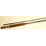 Orvis Trout Fly Rod - Graphite 8ft 6in 2pc line 6# - used but well looked after c/w mob and makers