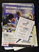 Sale Sharks etc Rugby Posters & Signed Menu from 2004-2007 (Qty): Many A3 or larger Sale and RFU