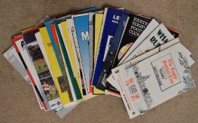 English local club Rugby Programmes (c.40): Lucky dip of club programmes from every corner of