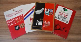 Pall Mall Rugby Alamanac(k)s from the 1960/70's : Nice collection of these small but neat and well-