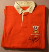 1980 Brynmor Williams Signed Matchworn Wales 'B' Tour to N America No. 9 Rugby Jersey: Additional