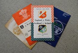 Special Rugby International Programmes (4): England & Wales v Scotland & Ireland 1959 (Twickenham 50