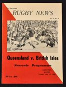 Rare 1966 British Lions Rugby Tour to Aus/NZ Programme: Rare and much coveted, from the Lions' 31-