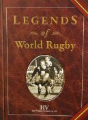 Very rare 'Legends of World Rugby' limited edition autographed book: No. 243/530, a beautiful copy