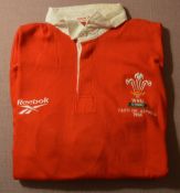 1998 Chris Wyatt Wales Tour to S Africa Rugby Jersey No. 16: South African Tour in Welsh - Taith