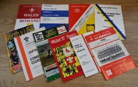 Far-flung Tourists to the UK Rugby Programmes (11): Romania v North Wales (Colwyn Bay) & v West