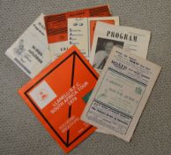 Cardiff and Llanelli & South Africa Rugby Programmes etc from 1951-1979 (6): Cardiff v S Africa