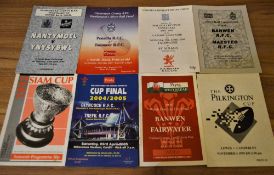 Rugby Cup Competition Programmes: Pilkington Cup, Lewes v Camberley 1995; Siam Cup, Jersey v