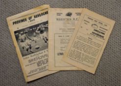 1940s/50s Welsh Rugby Programmes (3): Issues from Newbridge v Aberavon, 1946 (VG); Maesteg v Kerry