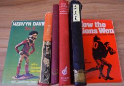 6x Rugby Books: Six, with two on the Lions: Terry O'Connor's 'How the Lions Won', the stars of