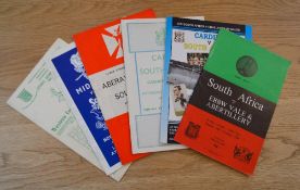 South Africa in the UK Rugby Programmes (6): v Cardiff 1960 & 1994; v Ebbw Vale/Abertillery and