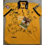 Craig Dowd Matchworn Signed Wasps Jersey & Picture Card in NZ kit (2): 60-cap All Black prop Dowd'