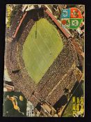 1974 British Lions in S Africa Rugby Test Programme: Scarce 60 pp issue with famous colour aerial