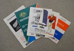 France in NZ/Australia 1980s Rugby Programmes (5): 1984 v Otago and v Hawkes Bay and the First