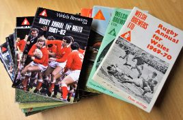 20 Volumes of the Welsh Brewers Rugby Annual for Wales 1969-2004: incl the first edition of the