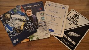 'Scottish Specials' Rugby Programmes: Less-common issues, Scottish Development XV v New Zealand 1993