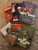 Signed Welsh related Rugby Books (6): the stories of Barry John, Phil Bennett, David Watkins,