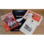Souvenir Special Rugby Booklets (4): 'Heads and Tales', lovely sought-after 28 pp pprox.. A5 size