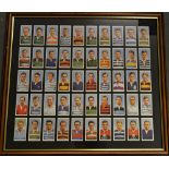 1935 Rugby Cigarette Cards etc (3): Churchman's full set of 50 Rugby Internationals 1935, clean