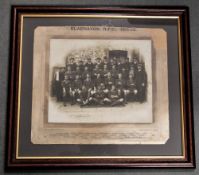 Rare Blaenavon RFC 1911-12 Rugby Team Photograph: Official professionally taken shot of this
