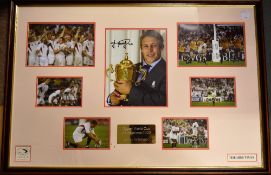 2003 Rugby World Cup, The Times very large signed Ltd Edition Jonny Wilkinson/England Photo display: