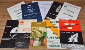 Australia/New Zealand Rugby Programmes etc in UK & Ireland: Australia 1981 at Lancashire (Vale of