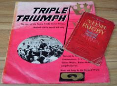 Welsh Rugby Annual 1949-50 & '64-5 Triple Crown LP: The only edition of this modified Playfair for