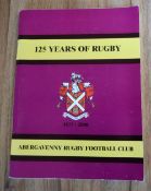 Abergavenny Rugby Club History 1875-2000: Scarce, lovingly and locally-produced and written, well-