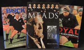 New Zealand All Blacks Signed Rugby Book Selection (3): The autographed autobiographies of Wayne '