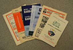 1969 Barbarian South Africa Tour Rugby Programmes (6): Many sought-after issues in this sextet, v