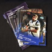 Sale Sharks Signed Rugby Programmes, Cards, Hospitality Packs etc from 2007-2010 (Qty): To include