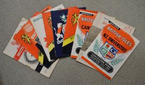 1959 British Lions in NZ Rugby Programmes etc (10): The issues for the Lions' games against