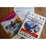 Rugby Programmes: Large glossy interesting issues for the Under 18s European Championship 2011 in