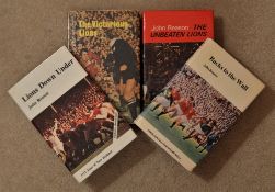 British Lions Rugby Book Selection (4): John Reason titles: The Victorious Lions 1971, The