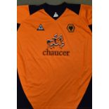 Wolverhampton Wanderers 2006 player shirt No. 32 Frankowski to the reverse, official team size 42/44