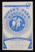 1936/1937 Queens Park Rangers v Torquay Utd Division 3 match programme 5 September 1936. Fair-Good.