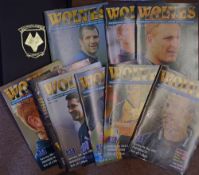 Collection of Wolverhampton Wanderers home match programmes for seasons 1996/1997, 2006/2007, 2007/