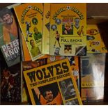 Collection of Wolverhampton Wanderers books to include Bully Forever Wolves 2016, Wolves essential