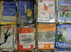 Assorted Selection of Football Programmes from 1960s onwards with modern day fixtures included,