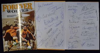 Extensively Signed Wolverhampton Wanderers Books to include 'Forever Wolves' and 'Memories of