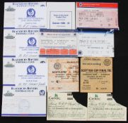 Collection of Scottish match tickets to include 1956 Scotland v England, 1978 Scottish Cup Final,
