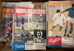 Selection of football magazines to include Book of Football (Marshall Cavendish) (20), Jimmy Hills